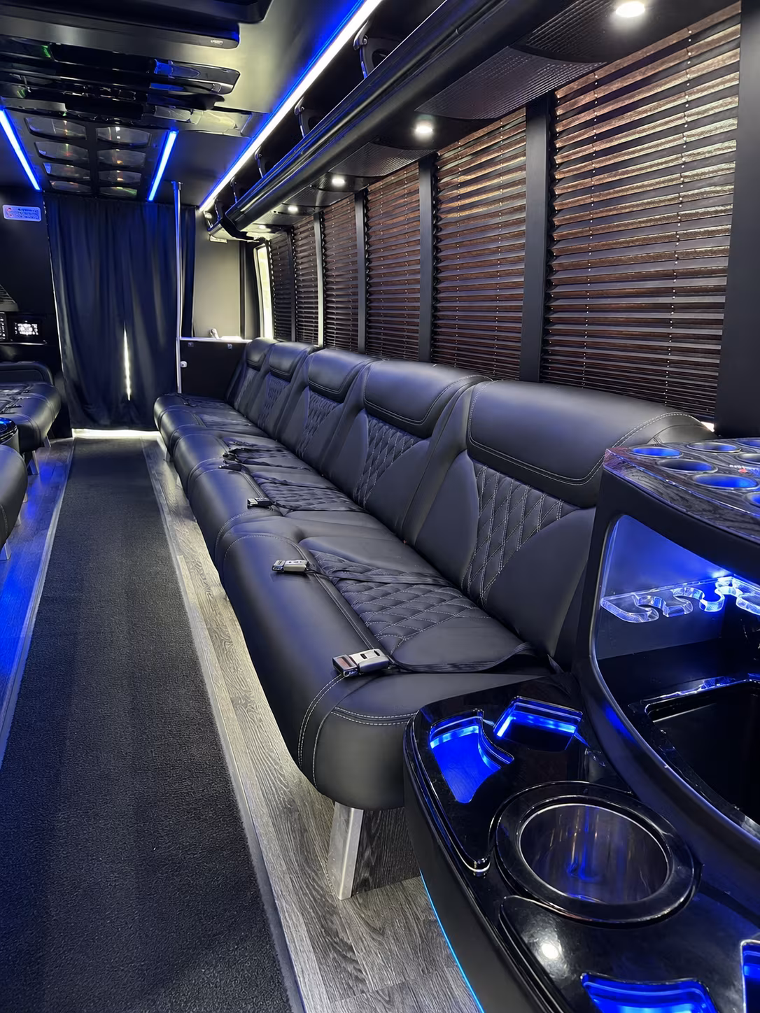 party buses for whittier prom night from uptown to the venue and back