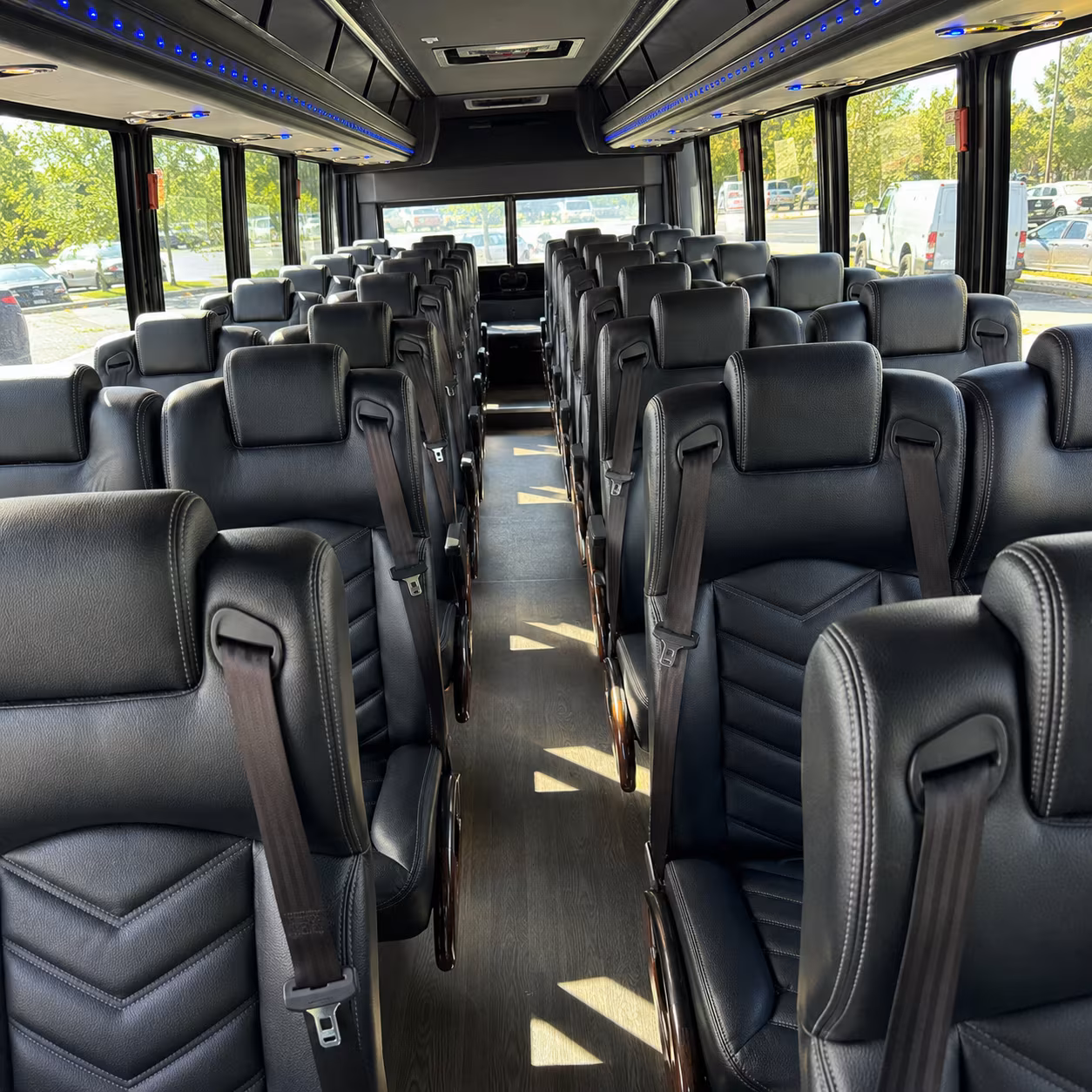 whittier long distance transportation onboard seating