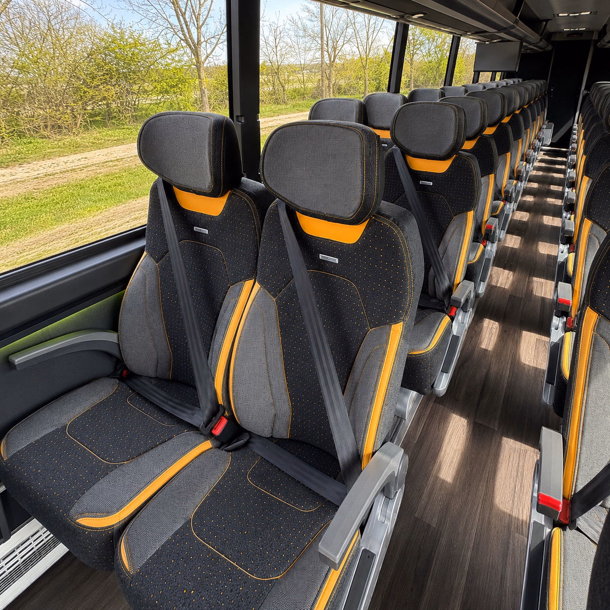 whittier school event transportation onboard seating